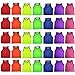 BlueDot Trading Adult Sports Pinnie Scrimmage Training Vest for Team Practice For Multiple Sports - Soccer, Softball, Football, and Basketball, Yellow, 6 Pack