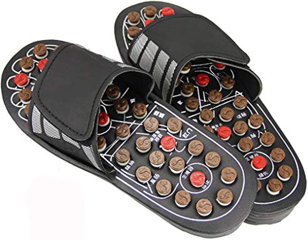 JINTN Unisex Foot Massage Acupressure Slippers Reflexology Foot Slipper