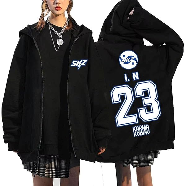 Stray Kids ペンミ　パーカー Amazon.com: SKZ Hoodie Felix Bangchan Hyunjin Jisung Changbin