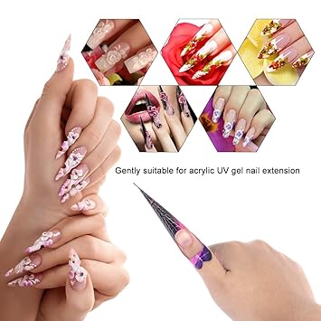 Amazon Com Renovatio Nails 100pcs Nail Art Extension Sticker Amazon Com Renovatio Nails 100pcs Nail Art Extension Sticker