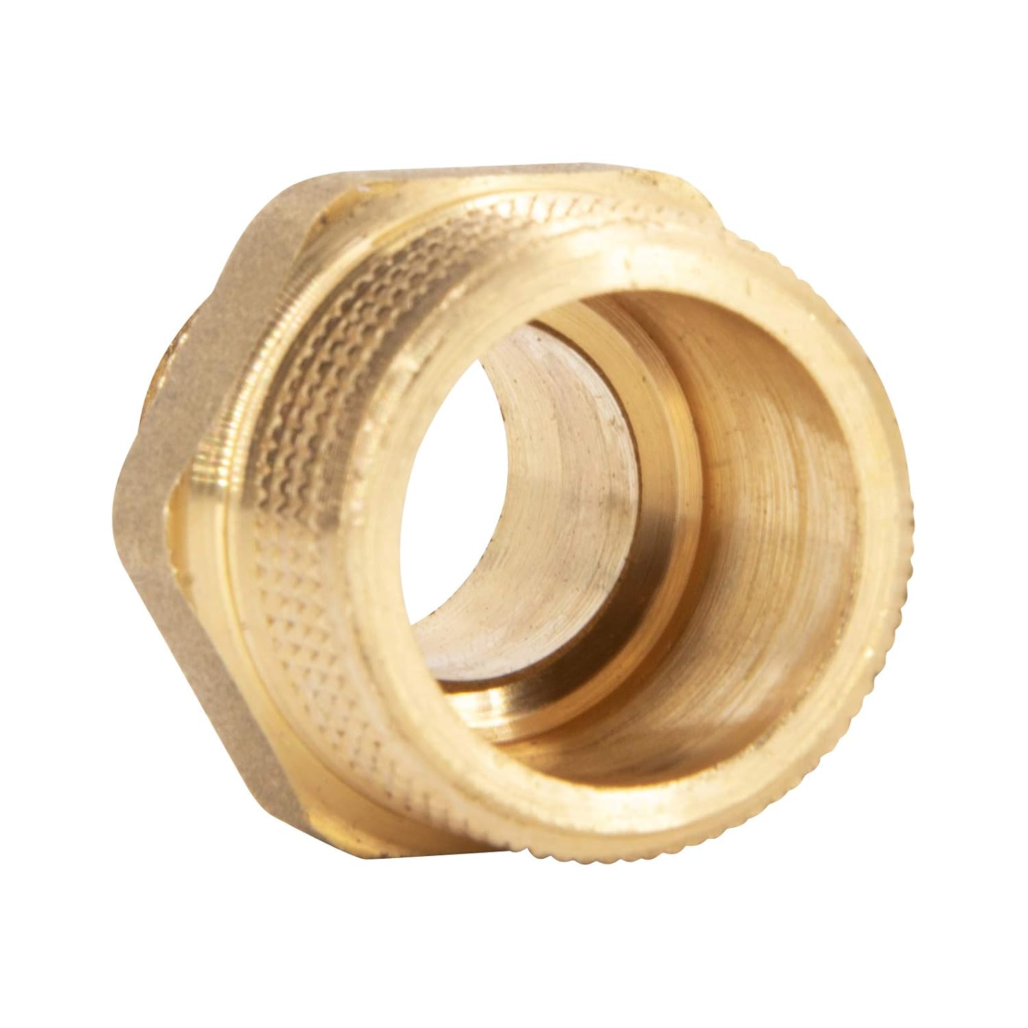 1 1/4″ x 2” Brass double nipple reduced, 2x male thread, connector