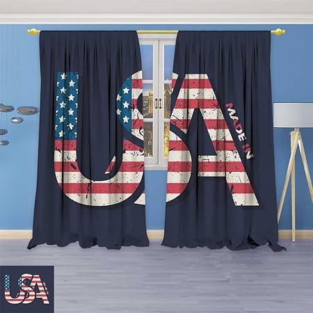 Socomimi Art Curtains Collection Made In The Usa Typography Design