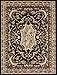 Generations Traditional Opera Persian Area Rugs Black 5'2 x 7'3