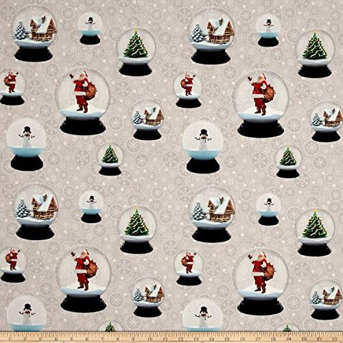 Stof France Snowglobe Multicolor Fabric By The Yard
