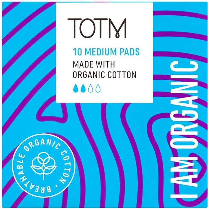 TOTM 100% Organic Cotton Day Pads x 9