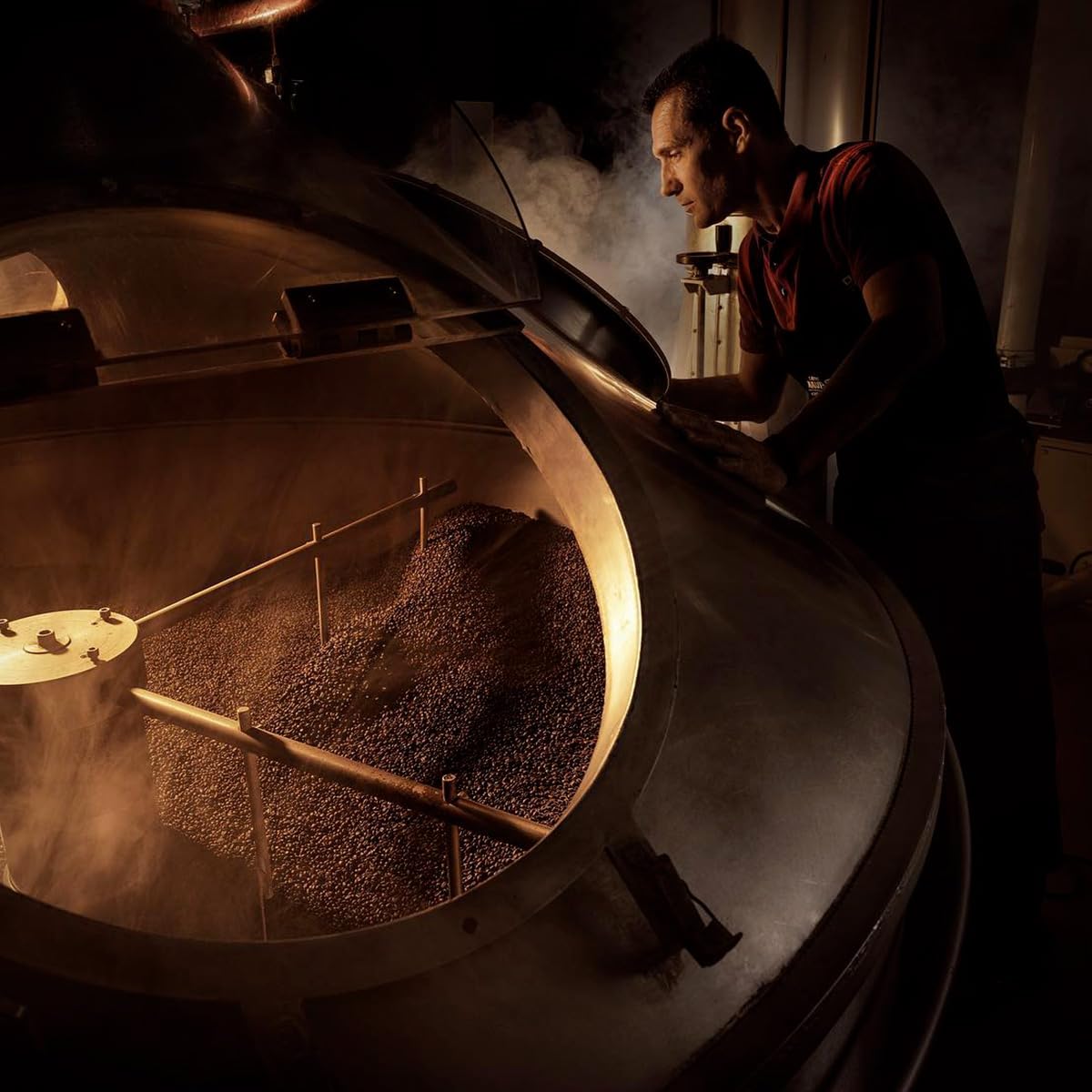 Caffè Mauro Torrefazione – Kaffeebohnen – 1 kg – 100% Arabica Mischung – mittlere Röstung – Intensität 5/10 – hergestellt in Italien – 1kg Packung 5