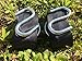 Krazy Outdoors Hammock Tree Straps - 11 Feet Long Heavy Duty Adjustable Polyester Seatbelt Quality - 1000lbs Capacity