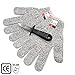 GenKItchen Oyster Shucking Knife & Level 5 Protection Cut Resistant Gloves (XL) Set - 2.4