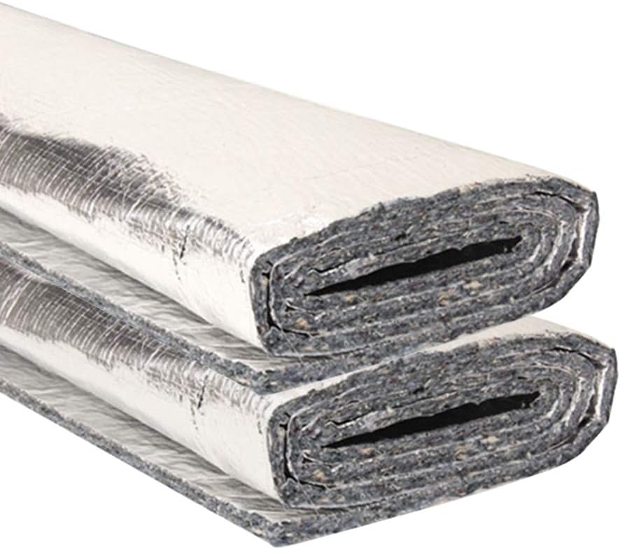 Amazon Com Aluminized Heat And Noise Insulation Shield Double Sided 4 X 6 Ft Sheets Automotive