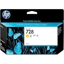 Amazon.com: HP 728 Cyan 130-ml Genuine Ink Cartridge (F9J67A) for 