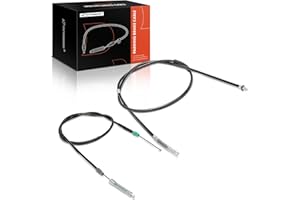 A-Premium Rear Driver and Passenger Side Parking Brake Cable Assembly Compatible with Chevrolet and GMC Models: Express 1500,