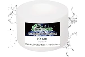 HANXER® Sundance 6540-502 Hot Tub Filter Cartridge Replaces for FC-2812, Sundance Series 850 780, PPS750, PSD25-6, PP2002, AK-6540502, Inner Pre Filter Disposable for Spa, 1 Pack