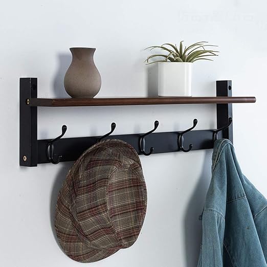 Perchero zapatero rustico | Percheros de pared, percheros de pie...