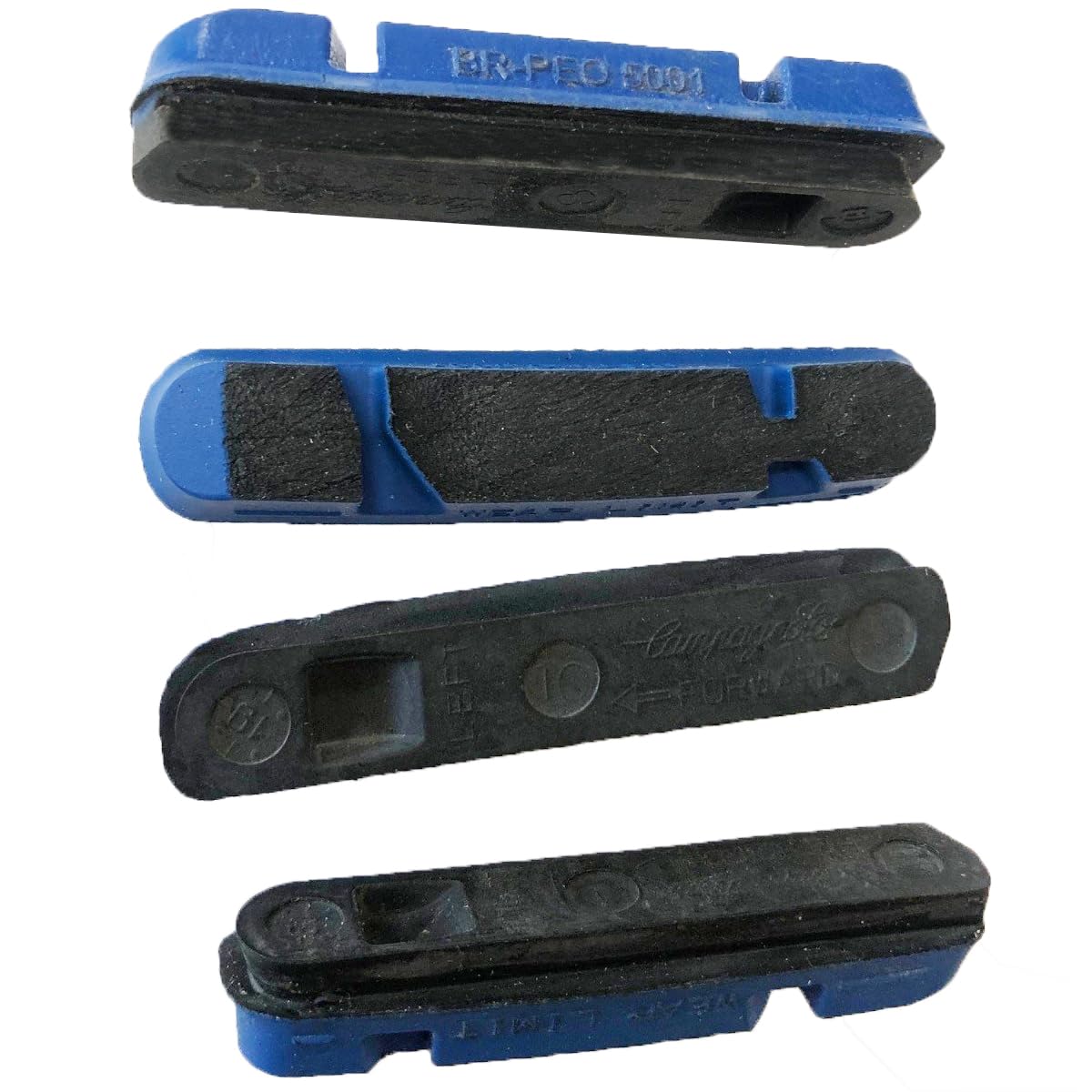 Campagnolo Unisex Shamal Mille Brake Pad Inserts, Black, Campagnolo Fit UK