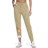 MAGCOMSEN Women's Sherpa Lined Sweatpants Winter Warm Fleece Pants Insulated Thermal Athletic Joggers with Pockets