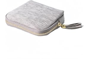 Small Travel Jewelry Case,Portable Necklace Organizer With Zipper,Fashionable Fringe