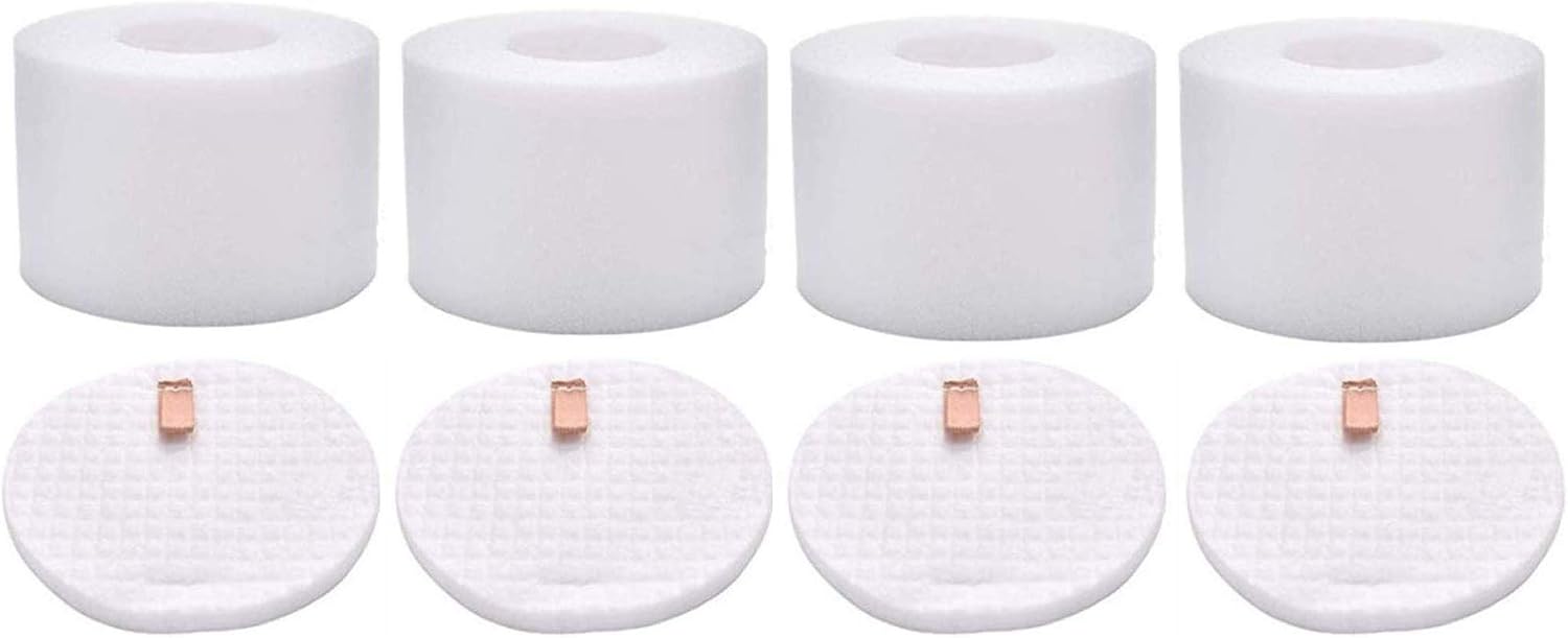 Leadaybetter 4-pack NV601UK Upright Vacuum Replacement Filter Set for Shark Upright Vacuum Cleaner NV601UK NV601UKT NV600UK NV600 NV601 NV700UK NV700UKT kitchen vacuum replacement filter