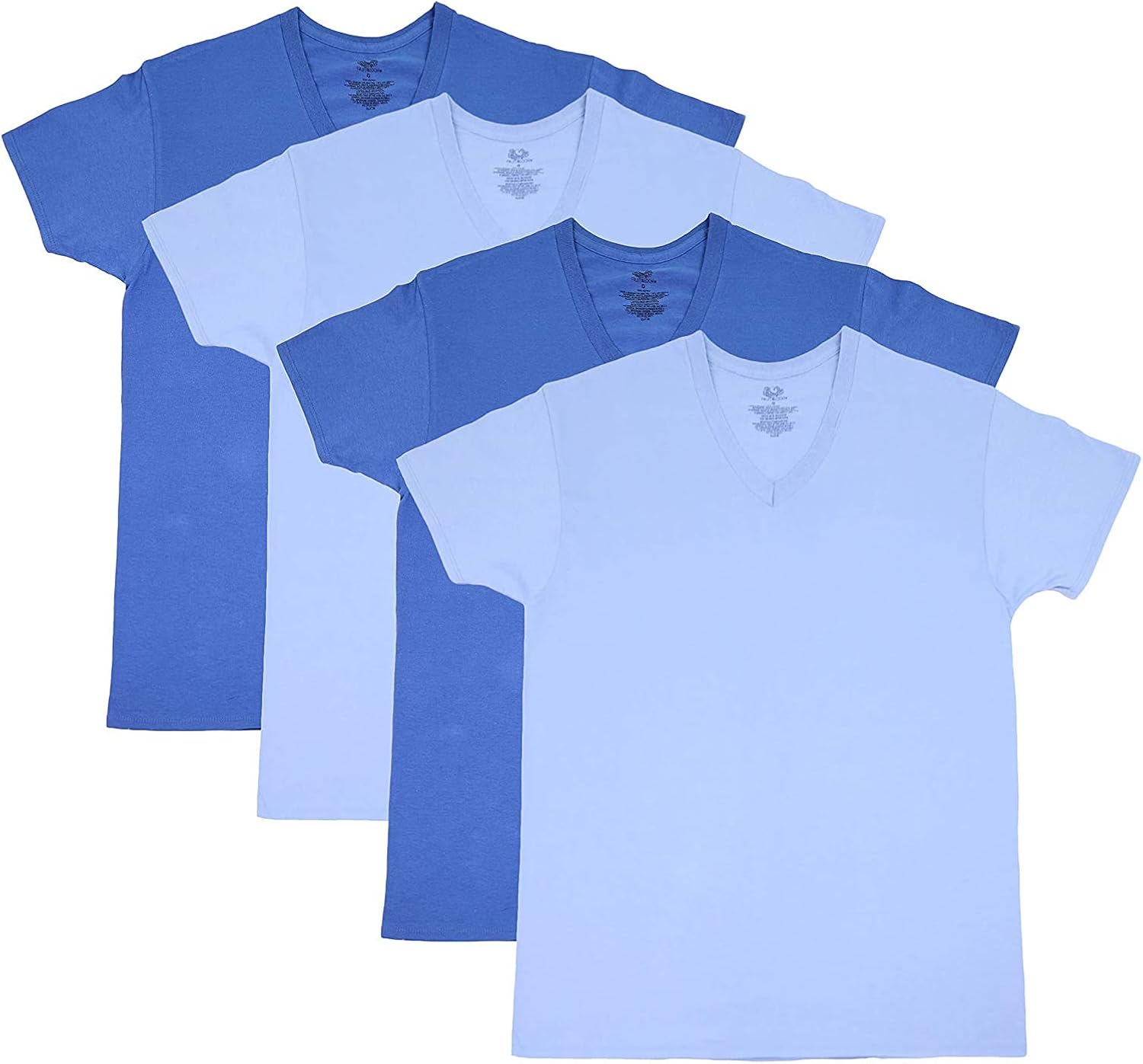 Fruit of the Loom Men's V-Neck T-Shirt Multipack at  Men’s Clothing store