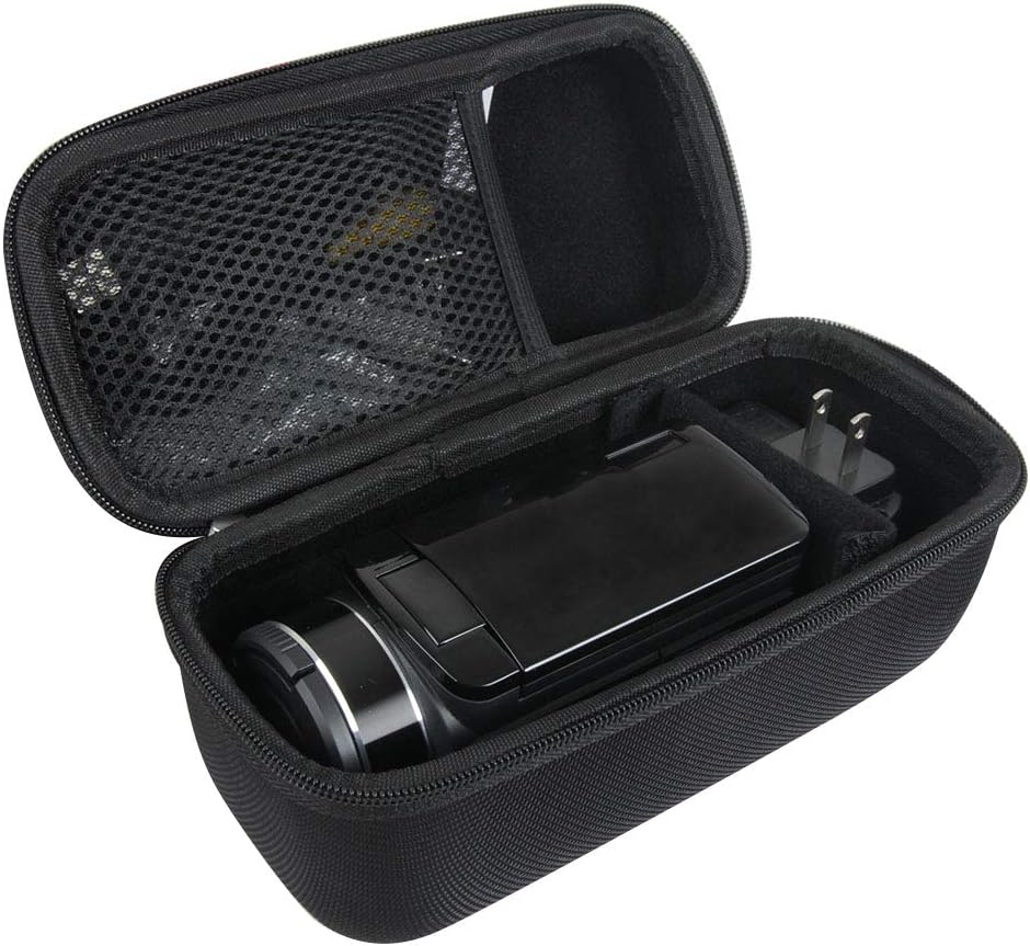 Hermitshell Hard Travel Case for Video Camera Camcorder Kenuo/CenZo/LESHP/YinFun/CofunKool/MARVUE/CamKing/COMI