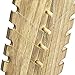 Mooca Wooden Freestanding Necklace Easel Display Stand Holder Multiple Necklace Bust, Oak