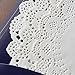 144-Pcs White Round Lace Paper Doilies Cake Packaging Paper Pad and Box Liner DIY Doily Banners Wedding Tableware Decoration 10.5 Inch 8.5 Inch and 6.5 Inch by Kachabros
