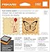 Fiskars 101920-1001 Stamp Design Set, Complex Pattern, Medium