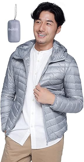 Amazon Best Still ダウンジャケット メンズ 暖かい 軽量 防風 防寒 ウルトラライト ダウンコート 収納袋付き 秋冬 S117 コート ジャケット 通販
