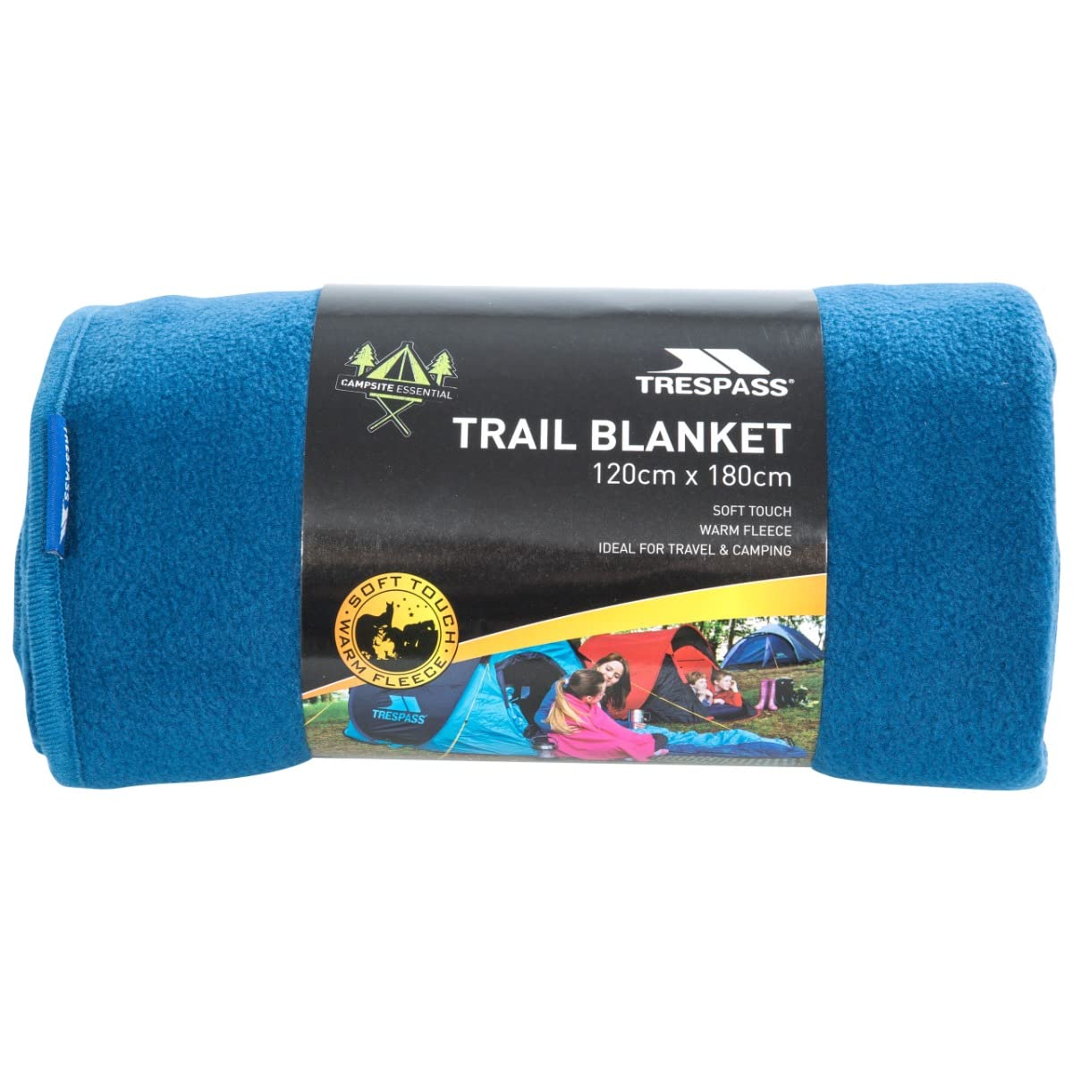 Trespass Picnic Travel Soft Touch Microfleece 120 x180cm