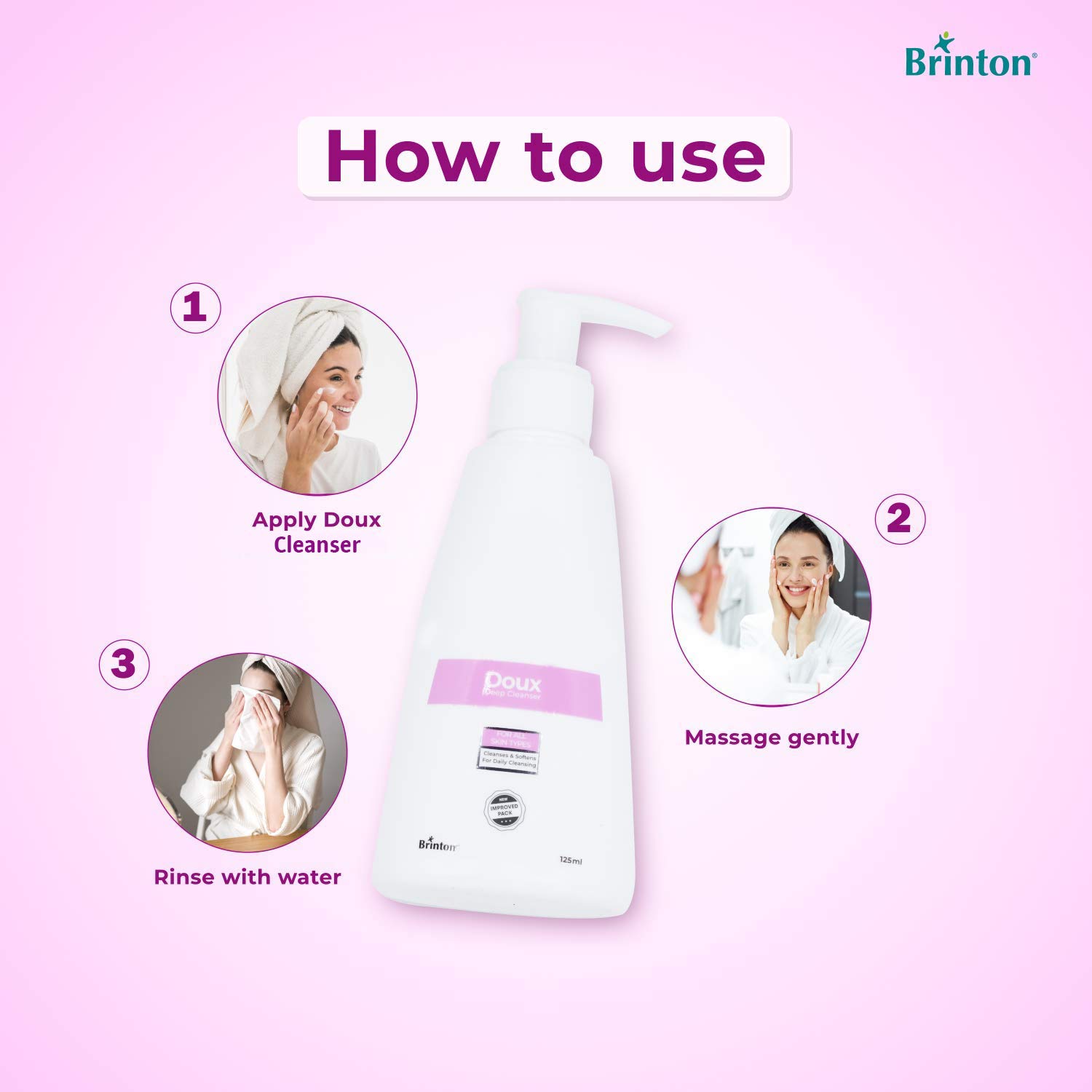 doux deep cleanser face wash