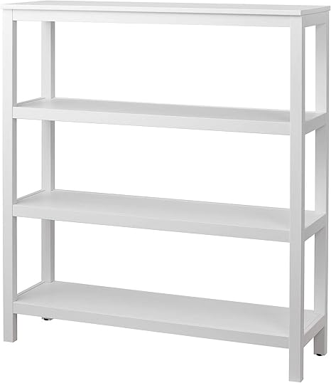 Siu Regal Weiss Gebeizt Montiertes Mass Breite 120 Cm Tiefe 37 Cm Hohe 130 Cm Max Traglast Regalboden 15 Kg Amazon De Kuche Haushalt