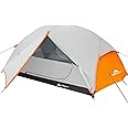 Forceatt Tent for 2 and 3 Person is Waterproof and Windproof, Camping Tent for 3 to 4 Seasons,Lightweight Aluminum Pole Backpacking Tent Can be Set Up Quickly,Great for Hiking