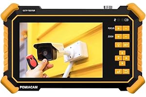 CCTV HD Tester HD-2900 4.3inch Screen Monitor for 8M CVI TVI AHD CVBS HD Coaxial Camera Test Built-in 4000mAh Battery