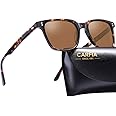 CARFIA Acetate Polarized Sunglasses for Women Small Face - AntiGlare UV400 Protection CA5354