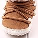 Voberry Baby Infant Girls Flat Snow Fashion Cute Booties Boots (0-4months, Khaki)