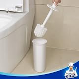 MR.SIGA Toilet Bowl Brush and Holder White 1 Pack view 3