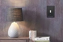 OKAWYC Single Toggle Light Switch Cover Belaire