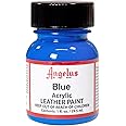 Angelus Acrylic Leather Paint Blue 1oz