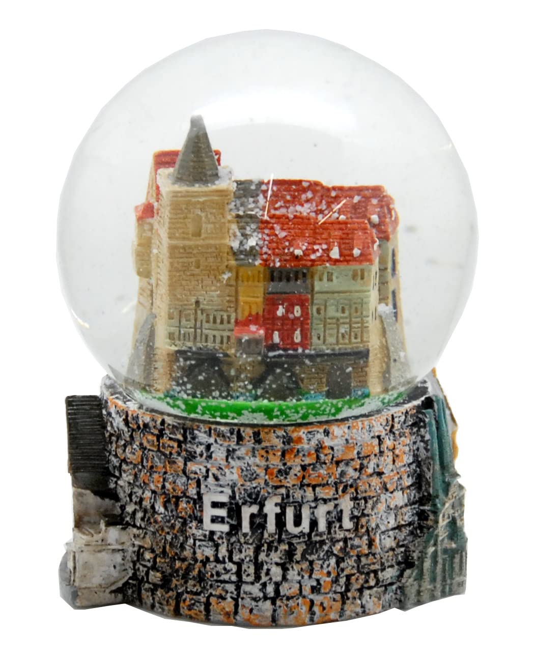 MINIUM-Collection 30016 Souvenir Snow Globe Germany Erfurt Krämerbrücke Merchants Bridge