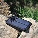Solar Charger, Solar Power Bank by Edaisy 8000mAh External Backup Solar Battery Charger Solar Phone Charger Dual USB Solar Power Charger with 6 LED Light for iPhone iPad Samsung Cellphones and More