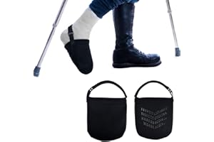 APDTEK 2 PCS Protective Cast Sock Toe Covers for Foot, Soft Warm Cast Socks Over Cast for Men Women Adults, Adjustable Non-slip Cast Toe Covers Fit for Most Casted Foot