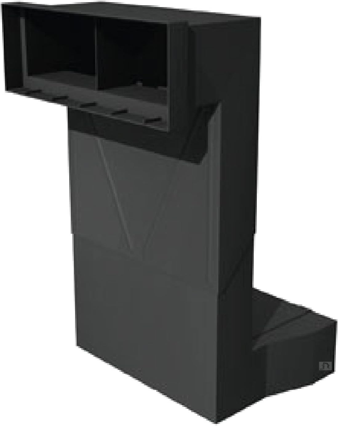 Telescopic Underfloor Cavity Vent With Air Brick Ventilator Black