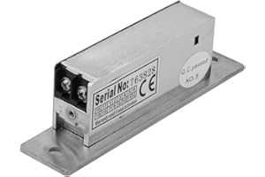 Access Control Lock, Dual Unlock Mode Electric Strike Door Lock, Adjustable Narrow Security System Can Be Used Alone Outdoor 