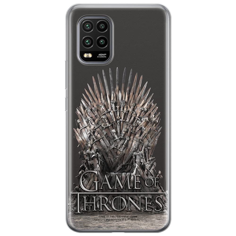 ERT GROUP mobile phone case for Xiaomi MI 10 LITE original and officially Licensed Game of Thrones pattern 017 optimally adapted to the shape of the mobile phone, case made of TPU