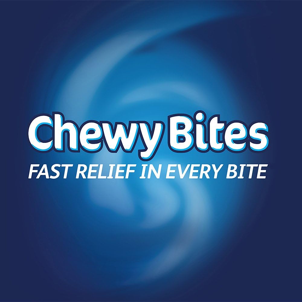 TUMS Chewy Bites Assorted Berries Antacid Hard Shell chews for heartburn Relief, 60Count: Health & Personal Care