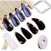 MUYIYANG Guzheng Zither Replacement Accessory Set,Guzheng nails,Adhesive Tape,Carry-case,Finger Picks Storage Board