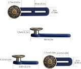 LJHOME 6 Pcs Button Extender for Trousers Elastic Waistband Set view 2