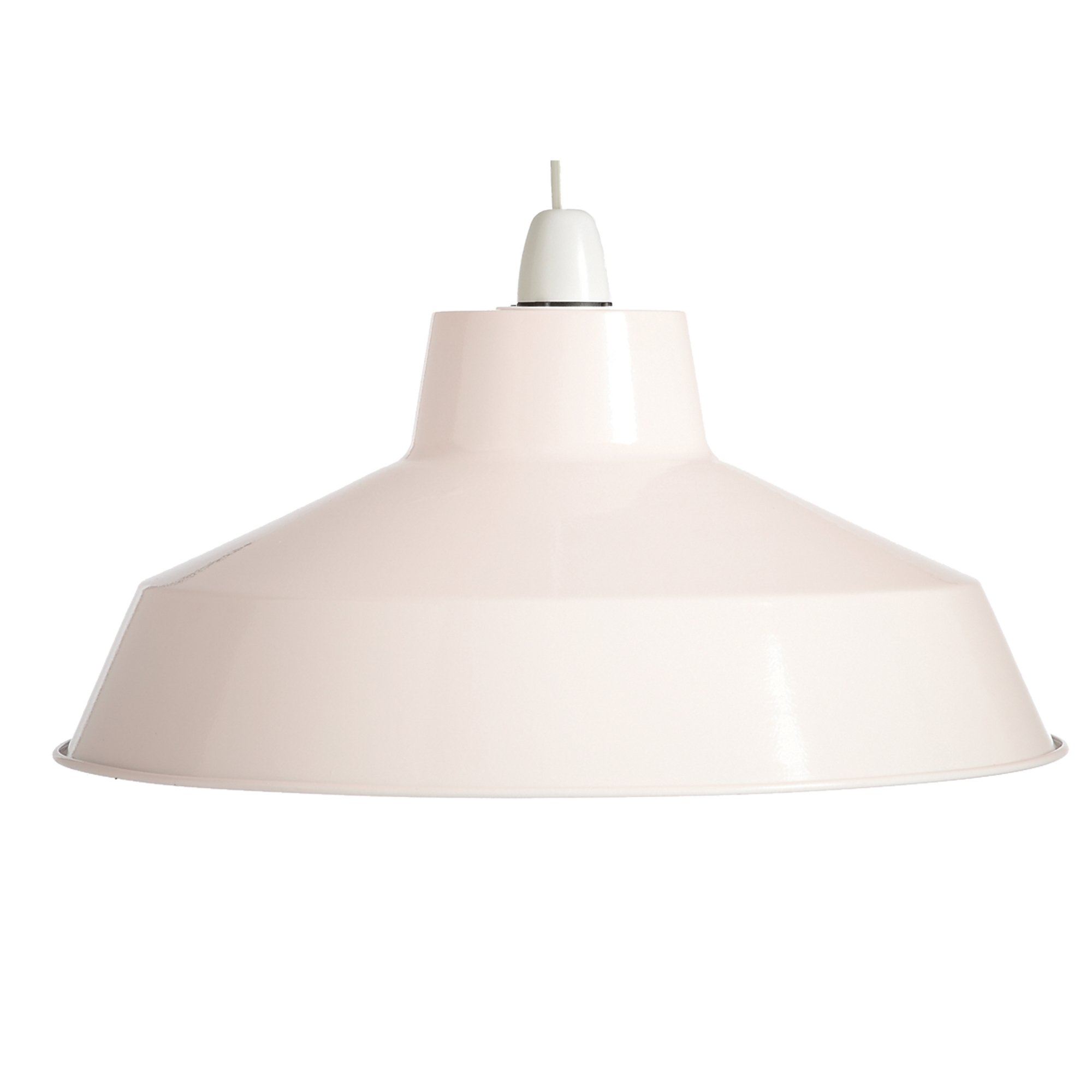 SP290-CR 30cm Cream Metal Pluto Ceiling Pendant Shade