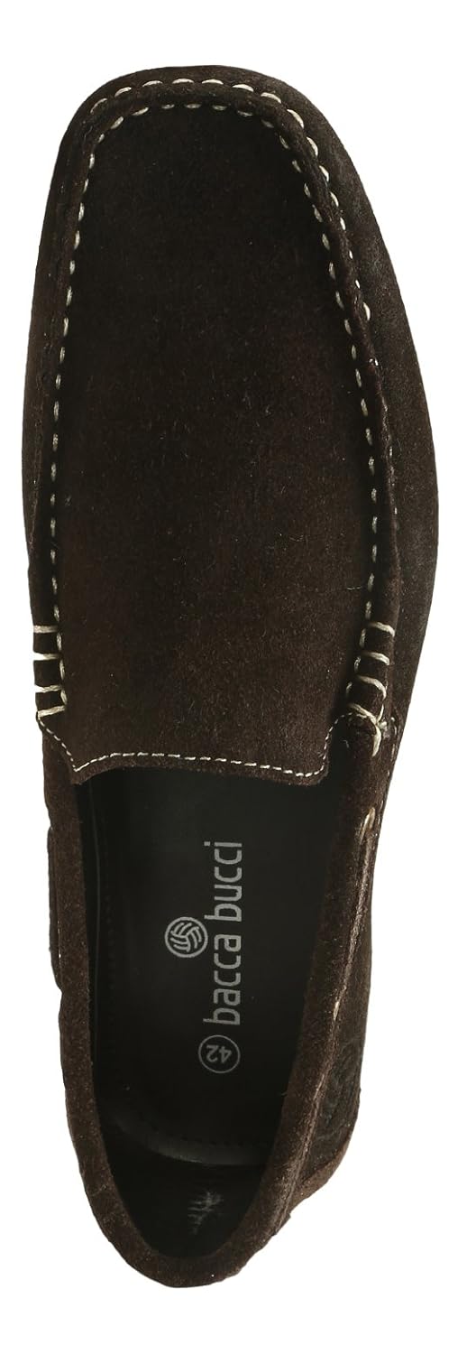 bacca bucci men's leather loafers