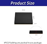Zayejod 4Pcs Self Adhesive Foam Sheets 150mm x 150mm 20mm Thick view 2