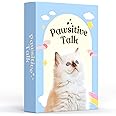 CATCHYOURDREAMS Pawsitive Talk - 50 Mindfulness Converstion Starter Cards for Kids Children and Parents - Meaningful Conversations on Emotions and Wellness Autism Learning